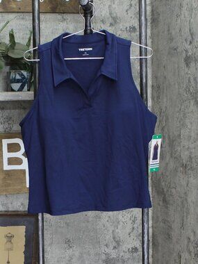 Tretorn Knit Active Polo Shirt With Removable Pads 1776618 Xl Sz XL